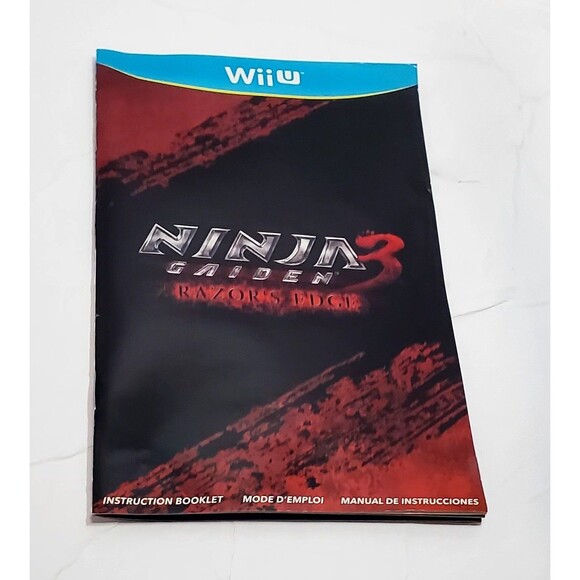 Ninja Gaiden 3 Razor’s Edge Wii U 2012 Complete Manual Tested Nintendo - Picture 8 of 15